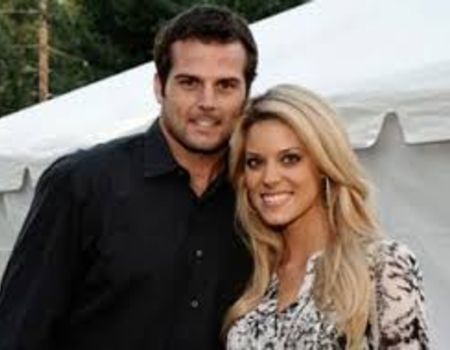 Carrie with her husband, Kyle Boller